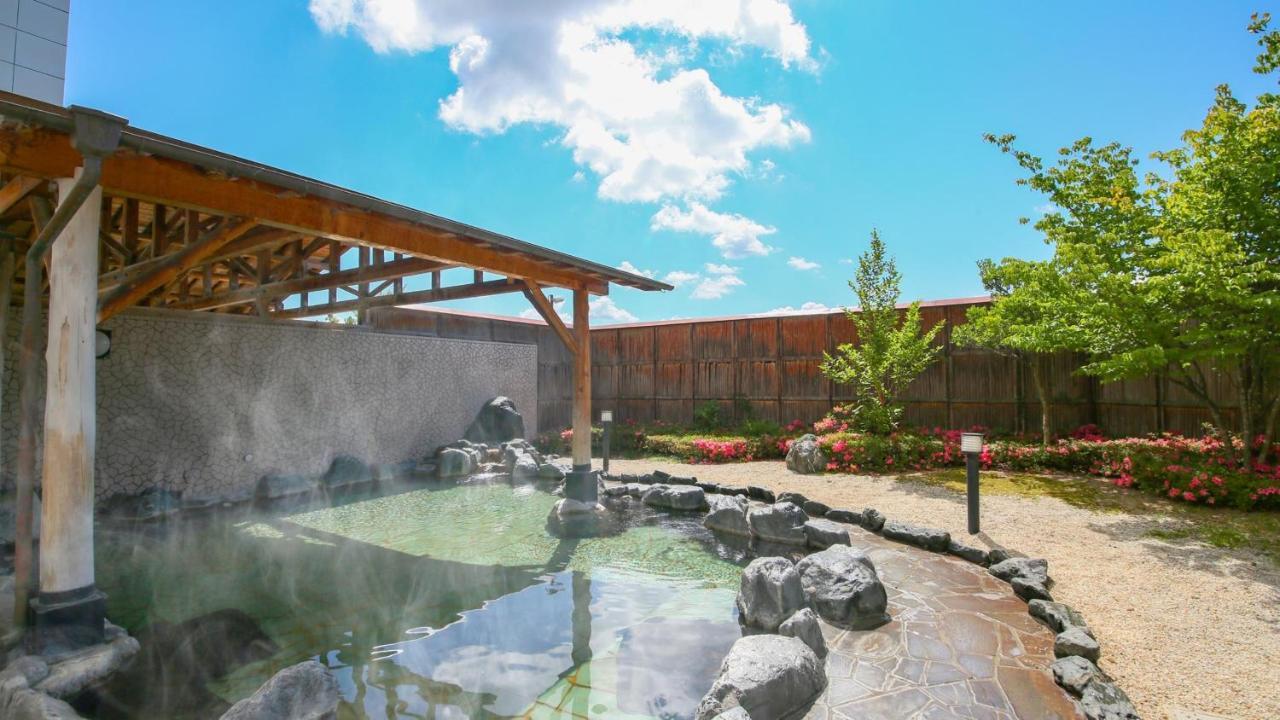 Ooedo Onsen Monogatari Aizu Hotel Exterior foto